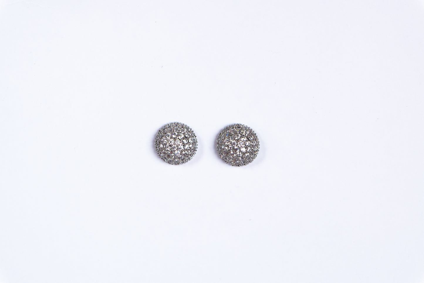 Lustrous Dome Pave Studs