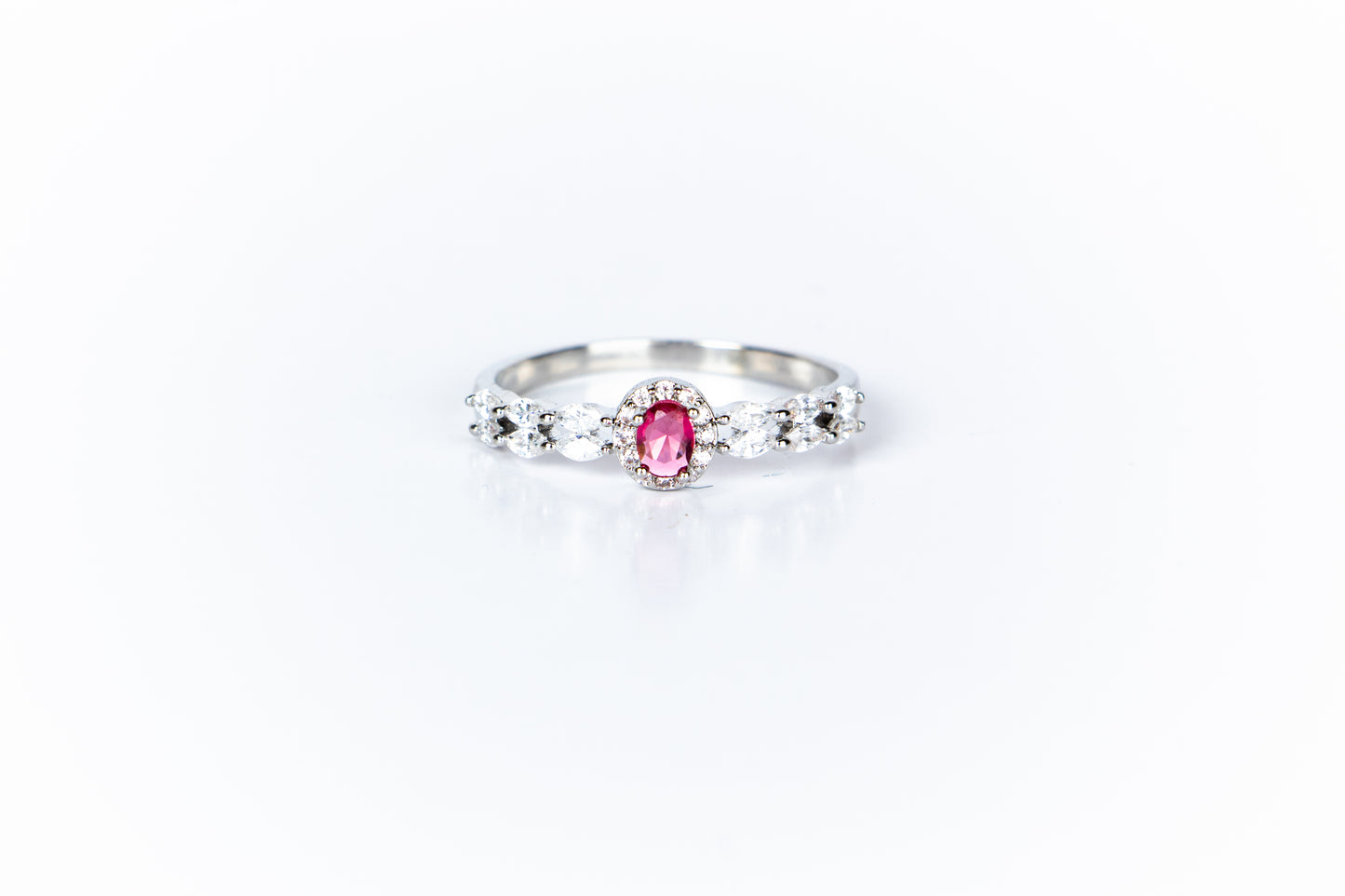 Roselle Elegance Solitaire Ring