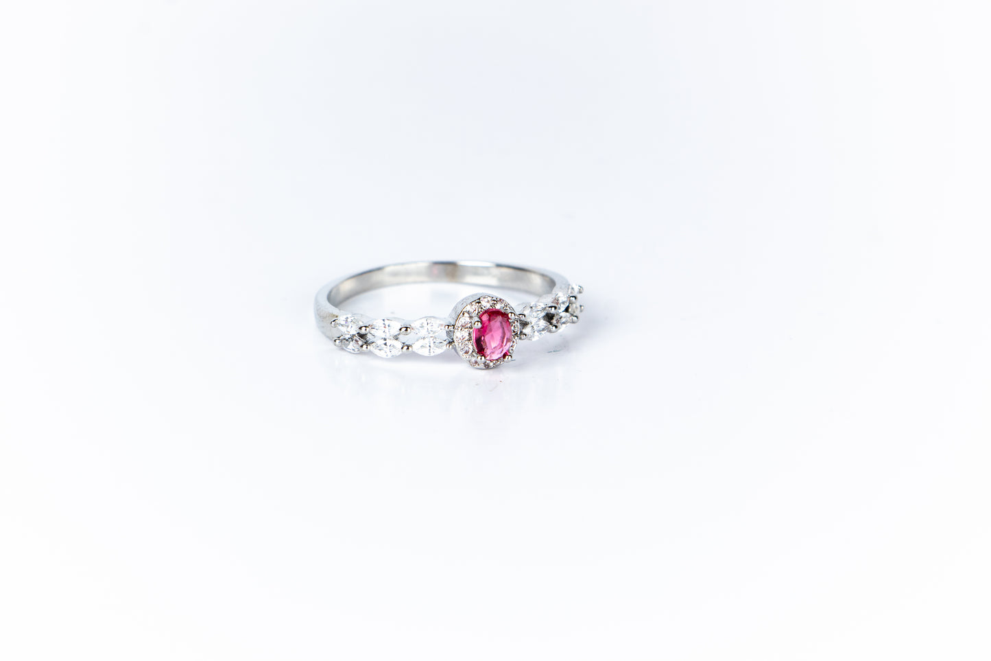 Roselle Elegance Solitaire Ring